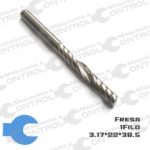 Fresa 1 filo 3.17x22x38.5
