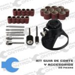 kit guia de corte y accesorios 29 piezas