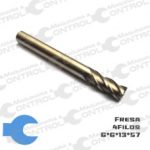 Fresa 4 filos 6x6x13x57