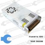 Fuente conmutada 12V, 30A