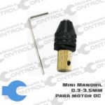 Mini Broquero ajuste rápido para motor DC
