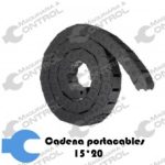 Cadena Portacables 15x20 de Nylon para Aplicaciones Industriales - Flexible y Resistente