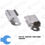 Abrazadera para cama caliente