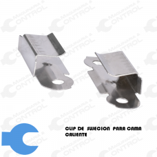 Abrazadera para cama caliente