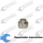 Espaciador excéntrico V groove