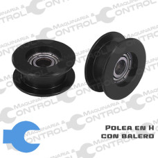 Polea en H 5mm