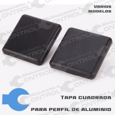 Tapa para perfil de aluminio
