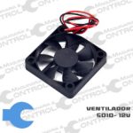 Ventilador 50x50x10mm 12v